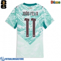 Fotballdrakt Dame Portugal Joao Felix #11 Bortedrakt VM 2026 Kortermet